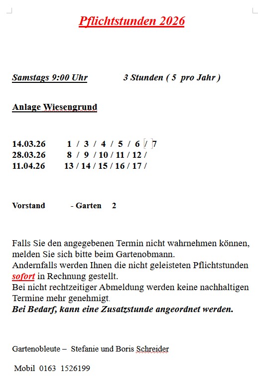 Wiesengrund, Fr&uuml;hjahr